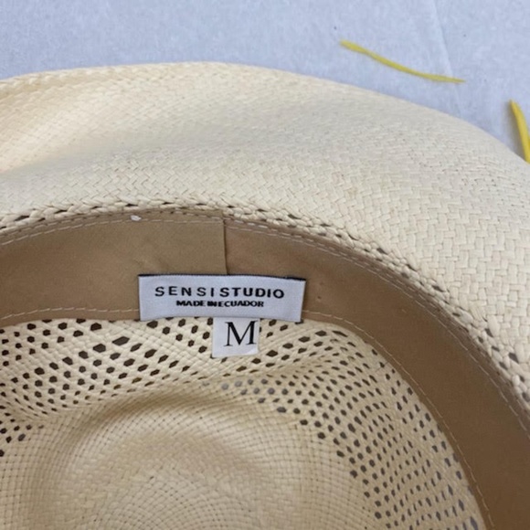 Cream Woven Derby Hat main image 5